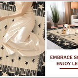 Charming Primitive Half Circle Design(Beige)