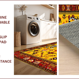 Cozy Rustic Yellow Animal Print(Yellow)