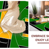 Contemporary Courtline Visual Appeal(Black)