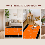 Playful Round Basketball Inspired(Orange)