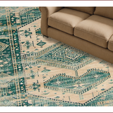 Artful Distressed Abstract Aesthetic(Beige)