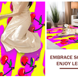 Trendy Circular Elegant Design Element(Pink)