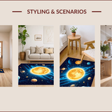 Educational Solar System Classroom for Kids(Yellow)