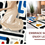 Contemporary Irregular Shape Decor(Blue)
