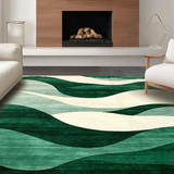 Modern Abstract Irregular Borders(Green)