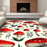 Artful Rustic Botanical Composition(Red)