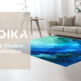 Artful Bright Galactic Landscape(Blue)