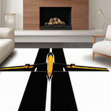 Vibrant Multi Color Flight Theme(Black)
