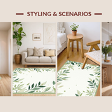 Chic Abstract Greenery(Ivory)