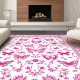 Vintage Floral Butterfly Medley(White)