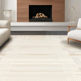 Refined Light Toned Symmetrical Shapes(Beige)