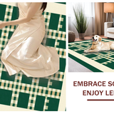 Lush Textured Checkerboard Aesthetic(Green)