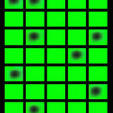 Modern Abstract Symmetrical Block Design(Green)