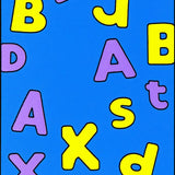 Fun Shapes and Letters Visual Experience(Blue)