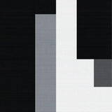 Artful Modernist Linear Composition(Black)