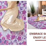 Stylish Rustic Floral Accent(Purple)