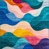 Dynamic Vibrant Flowing(Blue)