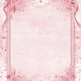 Preppy Ribbon Scallop with Artistic Bow Elements and Graceful Lines(Pink)