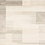 Abstract Geometric Area Non Slip Small Floor Mat for Home(Beige)