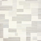 Artisanal Woven Throw with Tufted Textures and Minimalist Design(Beige)