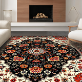Artful Colorful Floral Arrangement(Black)