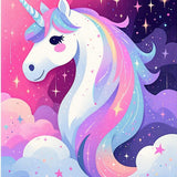 Colorful Abstract Dreamscape Vibe(Pink)