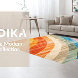 Modern Rustic Medallion Motif(Orange)