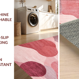 Mauve Harmony Modern with Dreamy Blush Gradient and Rose Motifs(Red)