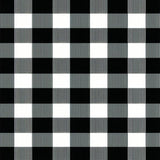 Elegant Checkered Textile Fusion(Black)
