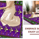 Rustic Earthy Floral(Purple)
