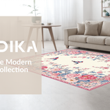 Bright Cheerful Garden Motif(Ivory)