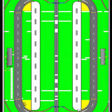 Vibrant Airport Runway Theme(Green)