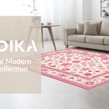 Sophisticated Digitally Printed Florals(Ivory)