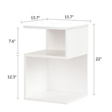 ODIKA Tokyo S Minimalist 3 Tier End Table - ODIKA