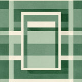Modern Clean Symmetrical Checkers(Green)
