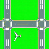Stylish Air Travel Roadway Aesthetic(Green)