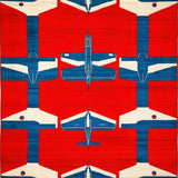 Retro American Flag Motif(Red)