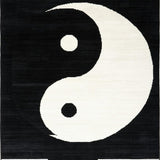 Elegant Black and White Minimalist Design(Black)