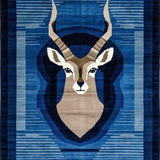 Modern Cheetah Print Elegance(Blue)