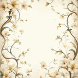 Bloom Harmony Beige Area Floral Serenity Low Pile(Beige)