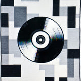 Abstract Multicolor Vinyl Aesthetic(Black)