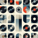 Contemporary Abstract Color Burst(Gray)