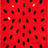 Sunny Fruit Fantasy Floor Covering(Red)