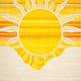 Charming Abstract Sunray Aesthetic(Yellow)