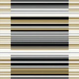 Chic Dual Tone Linear Stripes(Black)