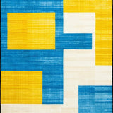 Modern Abstract Patterned Aesthetic(Blue)