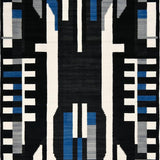 Rustic Farmhouse Zebra Skin Style(Blue)