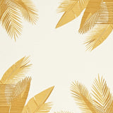 Artistic Tropical Leaf Beige with a Unique Visual Appeal(Beige)