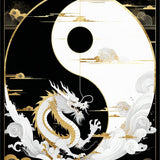 Intricate Asian Ethnic Design Element(Black)