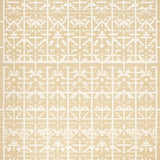 Abstract Beige Area with Vintage Inspired Geometric(Beige)